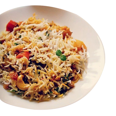 "Veg Biryani 1+1 (Khaansaab) - Click here to View more details about this Product